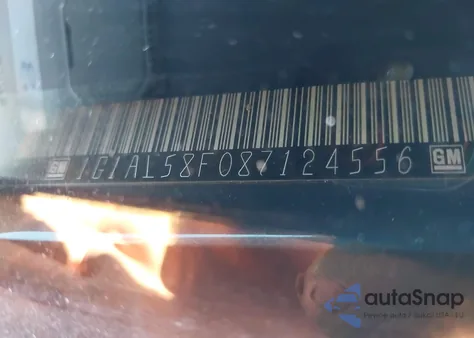 2008 Chevrolet Cobalt Lt из США, поврежденный, VIN 1G1AL58F087124556